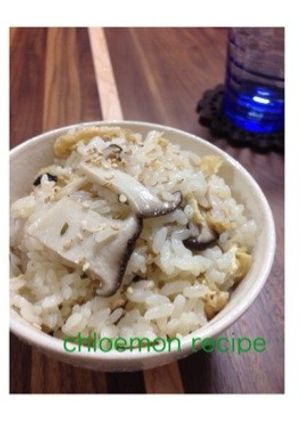 簡単☆なんちゃって松茸炊き込みご飯-レシピのメイン写真