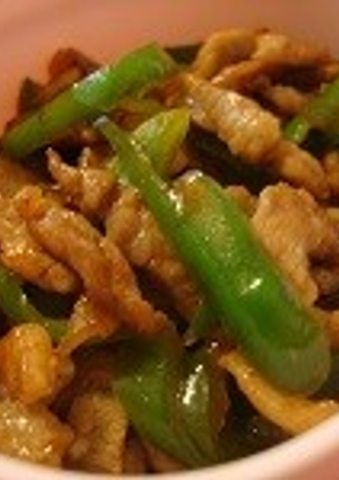 豚肉とピーマンのオイスターソース炒め-レシピのメイン写真