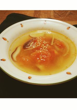 からだぽかぽか♪トマトスープ-レシピのメイン写真