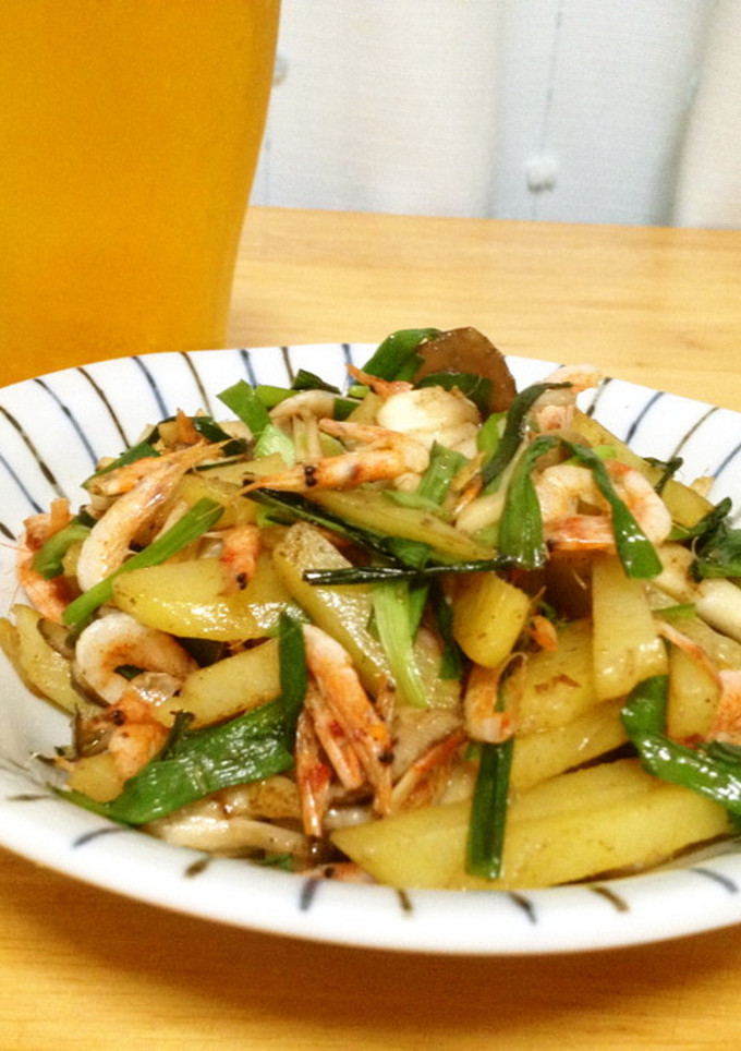 桜えびと野菜のマヨ炒め-レシピのメイン写真