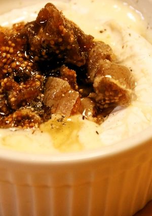 無花果のハニーココットカマン-レシピのメイン写真
