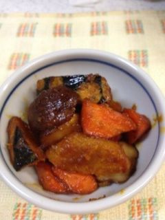 ほっくりかぼちゃの甘酢煮-レシピのメイン写真