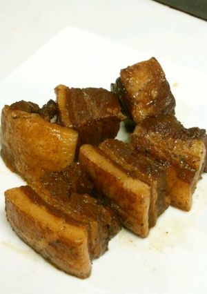 ぼーっちゅーま豚バラブロックコーラ煮！-レシピのメイン写真