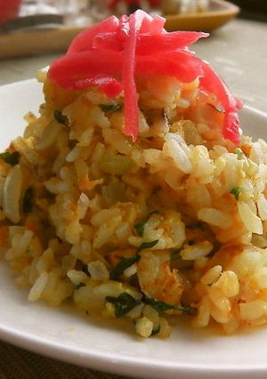 海老の殻で＊ほんのり海老風味炒飯＊-レシピのメイン写真