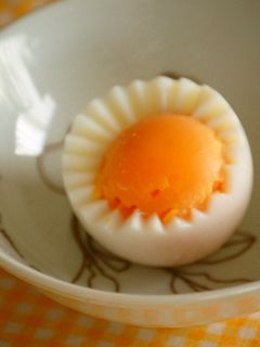 ゆで卵の*飾り切り*-レシピのメイン写真