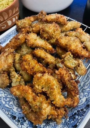 鶏胸肉の青のりパン粉揚げ-レシピのメイン写真