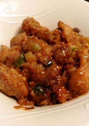 鷄と赤ねぎの味噌炒め-レシピのメイン写真