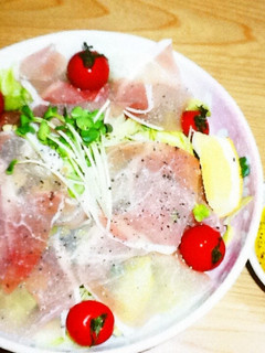 簡単おつまみ☆生ハムサラダ-レシピのメイン写真