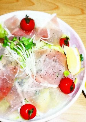 簡単おつまみ☆生ハムサラダ-レシピのメイン写真