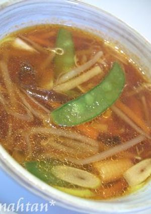 *ユッケジャンスープ風 辛いスープ*-レシピのメイン写真