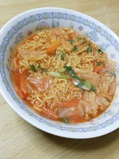 韓国風☆甘辛ラーメン-レシピのメイン写真