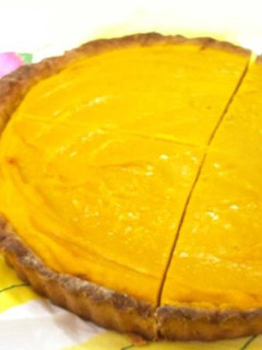 ハロウィンじゃなくても♥パンプキンタルト-レシピのメイン写真