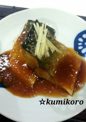 こって~り艶々のサバの味噌煮。-レシピのメイン写真