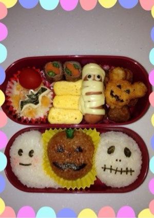 ハロウィン弁当-レシピのメイン写真