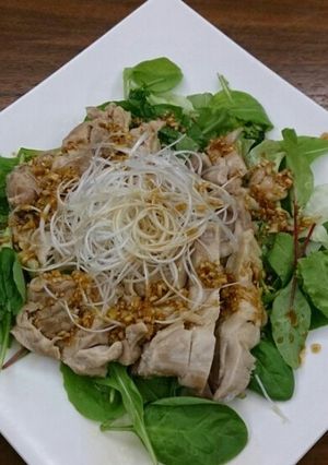 ☆鶏肉 ヘルシー 中華風 蒸し鶏☆-レシピのメイン写真