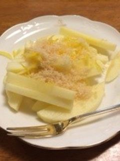 簡単柚子とりんごのデザート-レシピのメイン写真