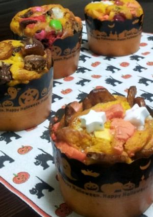 かぼちゃのマフィン☆ハロウィン用-レシピのメイン写真
