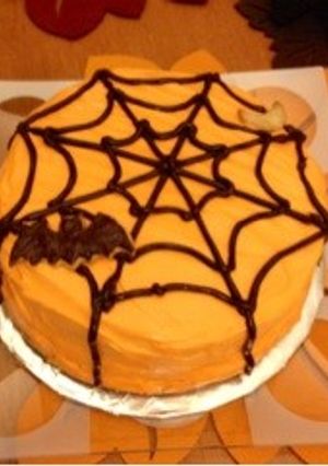パンプキンマスカルポーネハロウィンケーキ-レシピのメイン写真