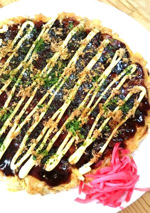 節約おつまみ♪モヤシ＆豆腐♪お好み焼き-レシピのメイン写真