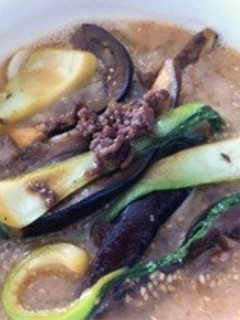 秋茄子と肉そぼろの担々うどん(17)-レシピのメイン写真