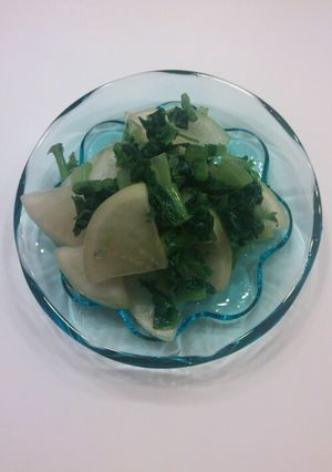 大根葉の漬け物~大根も一緒に♪-レシピのメイン写真