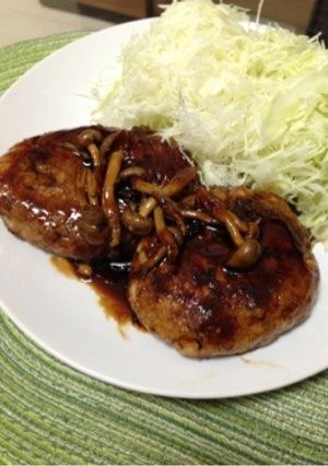 ヘルシーなのに満腹☆れんこんささみバーグ-レシピのメイン写真