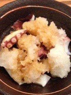 簡単ヘルシー!タコとおろしのわさびポン酢-レシピのメイン写真