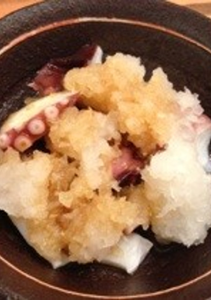 簡単ヘルシー！タコとおろしのわさびポン酢-レシピのメイン写真