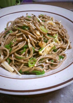 和そばのバター炒め-レシピのメイン写真