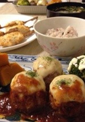 椎茸の肉詰め-レシピのメイン写真