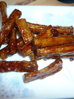 ごぼうの甘辛揚げ-レシピのメイン写真