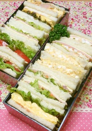 野菜とツナのサンドイッチ⭐お弁当にも♪-レシピのメイン写真