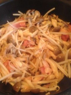 *ほんのりトマト風味のきのこ炒め*-レシピのメイン写真