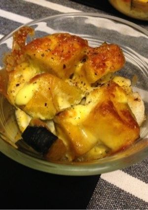 カボチャと長芋のチーズ焼き-レシピのメイン写真