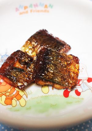 ■幼児食■魚を食べよう！さんまのかば焼き-レシピのメイン写真