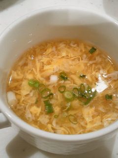 ふわふわ、かき玉汁たまごスープ子供大好き-レシピのメイン写真