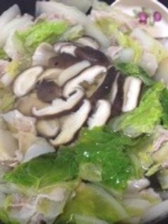 ぽかぽか☆簡単☆白菜と豚の重ね煮-レシピのメイン写真