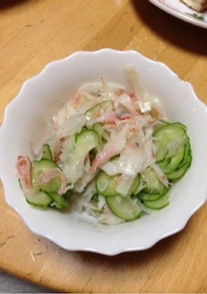カニカマ大根サラダ-レシピのメイン写真