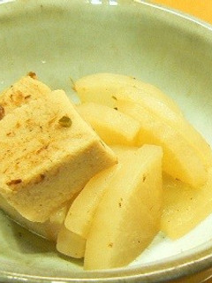 炒めて時短★大根と高野豆腐の含め煮-レシピのメイン写真