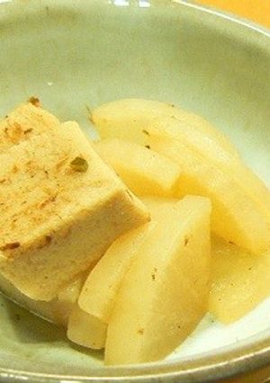炒めて時短★大根と高野豆腐の含め煮-レシピのメイン写真