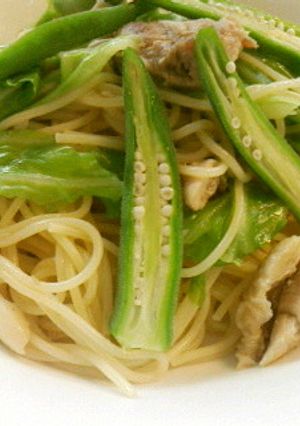 柚子こしょうの野菜たっぷりパスタ-レシピのメイン写真