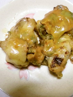 鶏のネギ味噌チーズ焼き-レシピのメイン写真