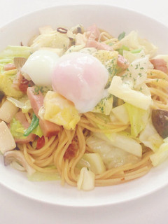 野菜たっぷり和風ペペロンチーノ-レシピのメイン写真
