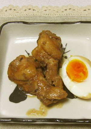 味ぽんで簡単☆柔らか手羽元さっぱり煮-レシピのメイン写真