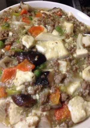 八珍豆腐〜白い麻婆豆腐みたいなの〜-レシピのメイン写真