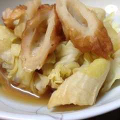 รูปของ キャベツとちくわのさっと煮