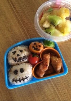 年少遠足☆ハロウィン弁当-レシピのメイン写真