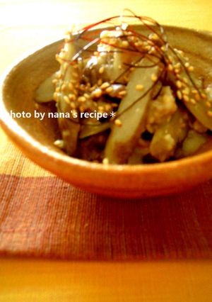 えのき氷入り★ゴボウと豚小間炒め煮-レシピのメイン写真