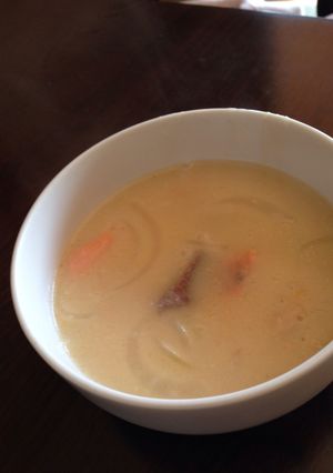 鮭の味噌ミルクスープ-レシピのメイン写真