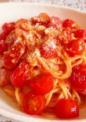 適当☆トマトとウィンナーのパスタ-レシピのメイン写真